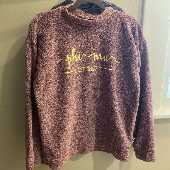 Woolly Threads Phi Mu Sweater - Picture 2 of 3